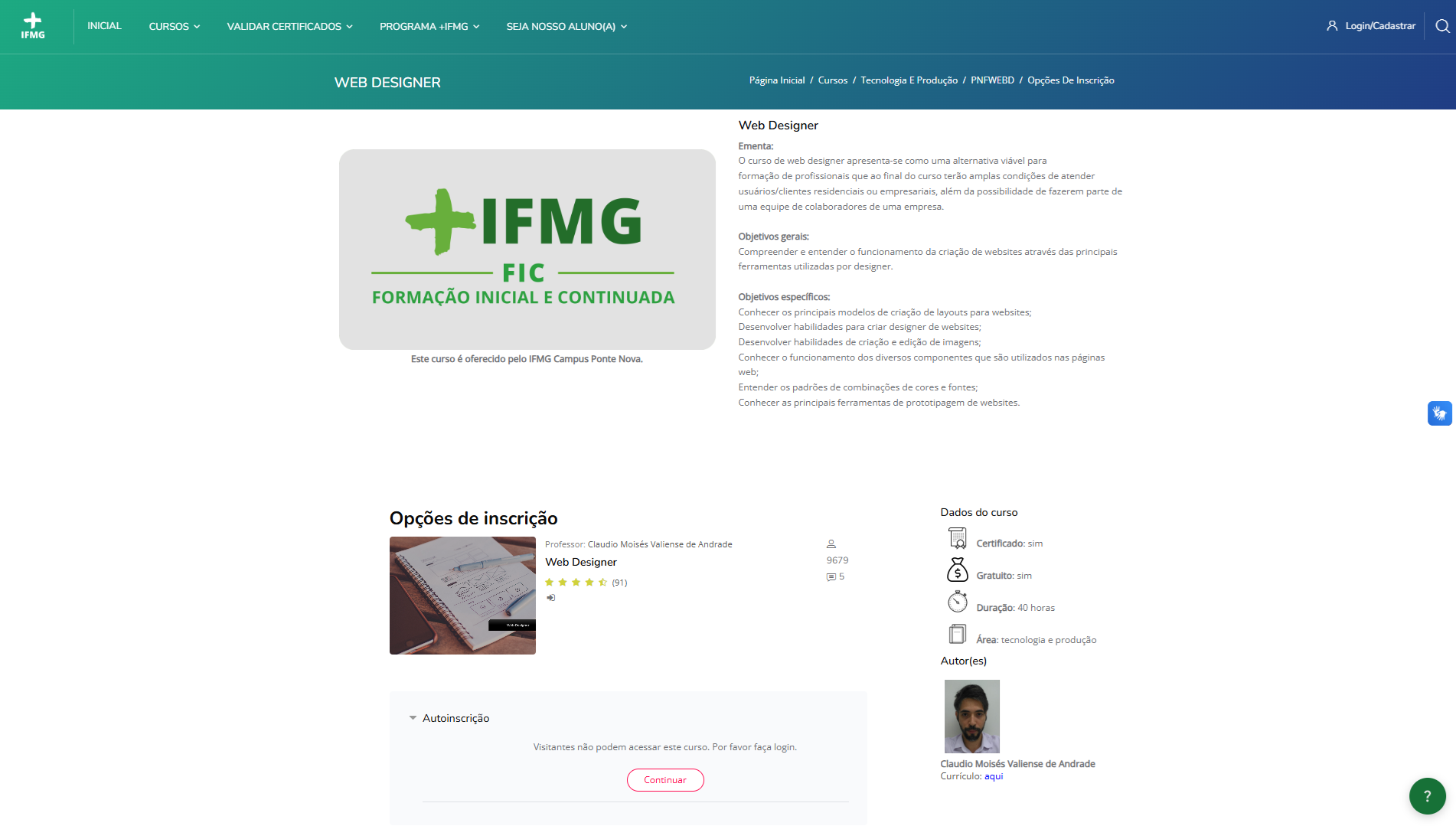 descrição
